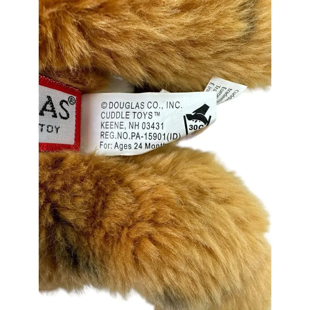 Douglas Cuddle Toys Realistic Bengal Tiger Cub Plush Stuffed Animal Tag # 1869